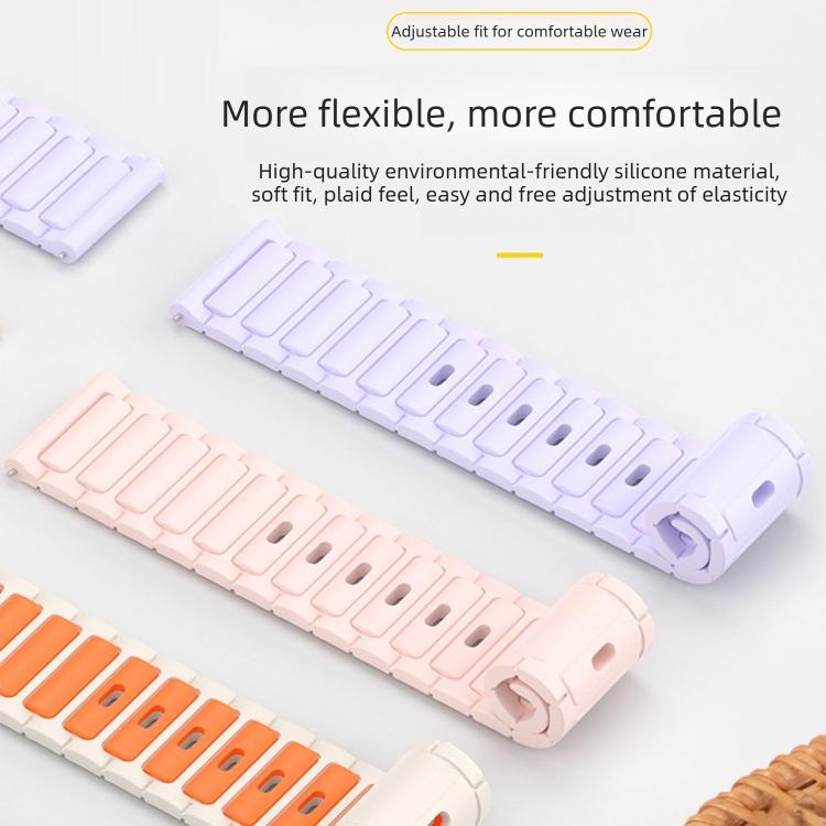 Cinturino per orologio in silicone con fibbia inversa e texture a forma di I., For Xiaomi Band  10 Pro / Redmi Watch 6 / 5