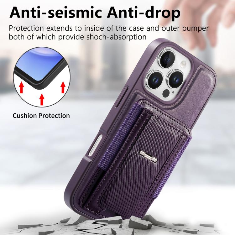 Custodia per telefono CaseNeo con porta carte pieghevole, retro elastico, con chiusura magnetica., For iPhone 16 Pro, For iPhone 16 Plus, For iPhone 16, For iPhone 15 Pro Max, For iPhone 15 Pro, For iPhone 15 Plus