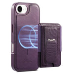 Custodia per telefono CaseNeo con porta carte pieghevole, retro elastico, con chiusura magnetica., For iPhone 17e / 16e, For iPhone 17 Pro Max, For iPhone 17 Pro, For iPhone 17, For iPhone Air, For iPhone 16 Pro Max