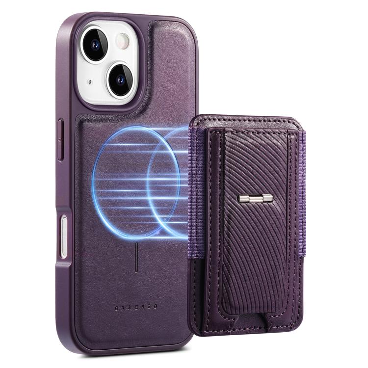 Custodia per telefono CaseNeo con porta carte pieghevole, retro elastico, con chiusura magnetica., For iPhone 15, For iPhone 14 / 13, For iPhone 14 Pro, For iPhone 14 Pro Max, For iPhone 13 Pro Max, For iPhone 13 Pro