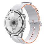 Cinturino per orologio in silicone con motivo a linee, 18mm, 20mm