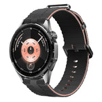 Cinturino per orologio in silicone con motivo a linee, 18mm, 20mm