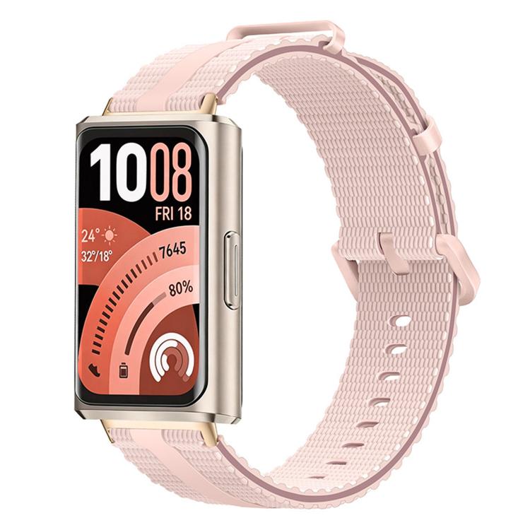 Cinturino per orologio in silicone con motivo a linee, For Huawei Band 11 / Band 11 Pro
