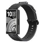 Cinturino per orologio in silicone con motivo a linee, For Huawei Band 11 / Band 11 Pro