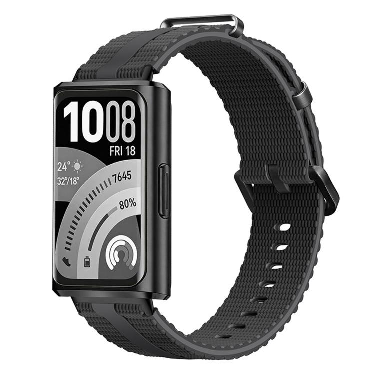 Cinturino per orologio in silicone con motivo a linee, For Huawei Band 11 / Band 11 Pro