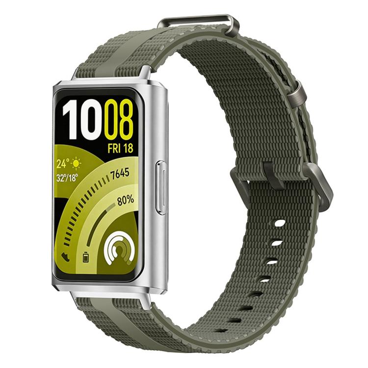 Cinturino per orologio in silicone con motivo a linee, For Huawei Band 11 / Band 11 Pro