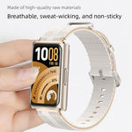 Cinturino per orologio in silicone con motivo a linee, For Huawei Band 11 / Band 11 Pro