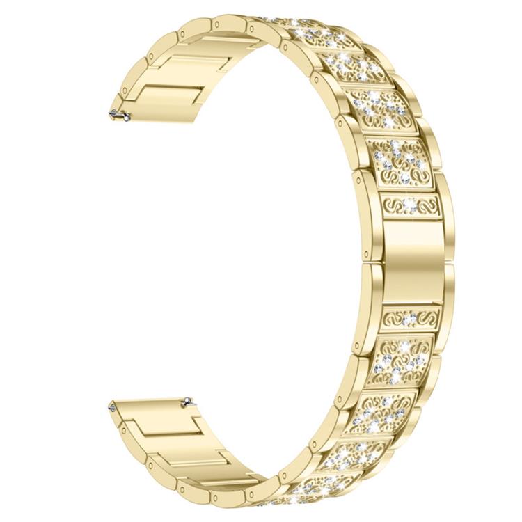 Cinturino per orologio in metallo con tre perline e cielo stellato e diamanti, For Huawei Band 11 / Band 11 Pro, For Huawei Band  10 / 9 / 8