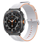 Cinturino per orologio in silicone con motivo a linee, For Samsung Galaxy Watch Ultra / Ultra 2025