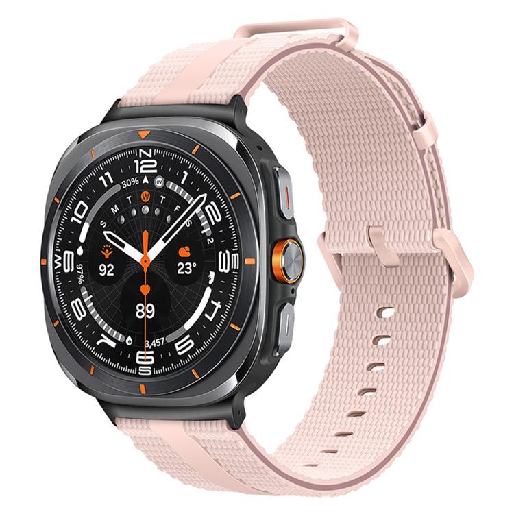Cinturino per orologio in silicone con motivo a linee, For Samsung Galaxy Watch Ultra / Ultra 2025