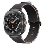 Cinturino per orologio in silicone con motivo a linee, For Samsung Galaxy Watch Ultra / Ultra 2025