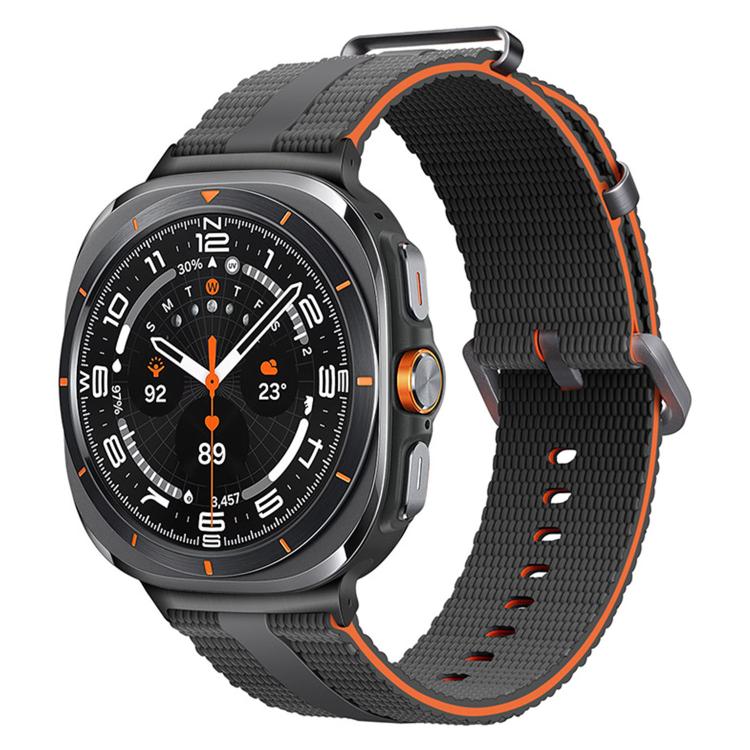 Cinturino per orologio in silicone con motivo a linee, For Samsung Galaxy Watch Ultra / Ultra 2025