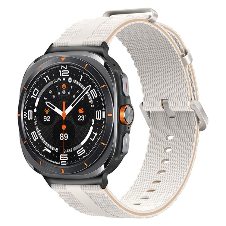 Cinturino per orologio in silicone con motivo a linee, For Samsung Galaxy Watch Ultra / Ultra 2025
