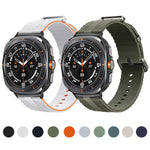 Cinturino per orologio in silicone con motivo a linee, For Samsung Galaxy Watch Ultra / Ultra 2025