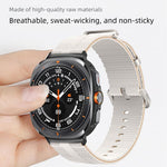 Cinturino per orologio in silicone con motivo a linee, For Samsung Galaxy Watch Ultra / Ultra 2025