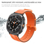 Cinturino per orologio in silicone con motivo a linee, For Samsung Galaxy Watch Ultra / Ultra 2025