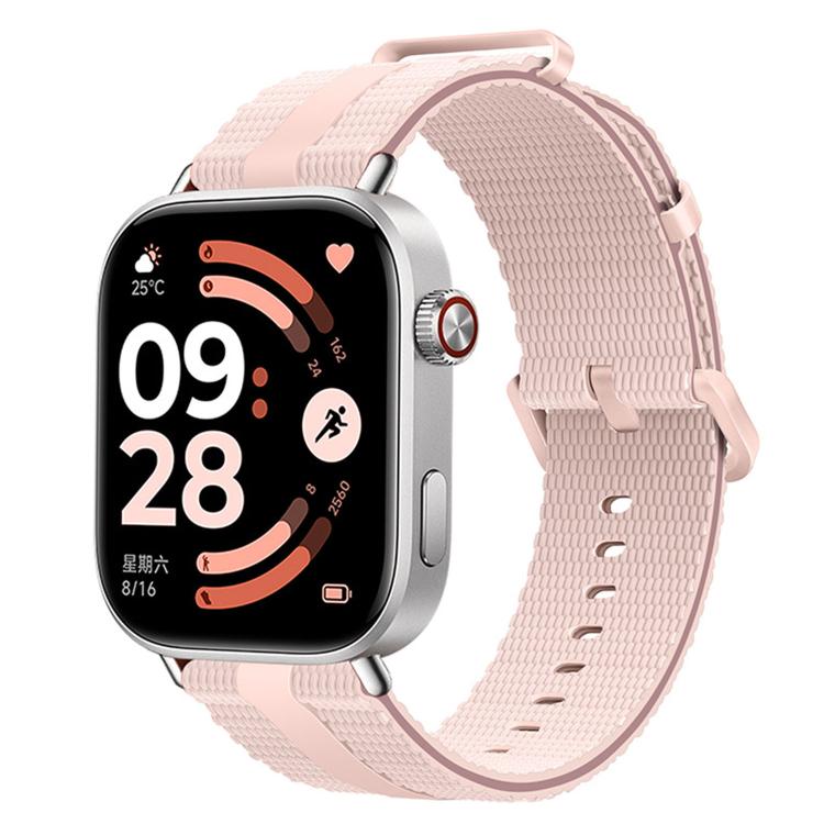 Cinturino per orologio in silicone con motivo a linee, For Xiaomi Band 10 Pro / 9 Pro / Redmi Watch 6