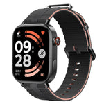 Cinturino per orologio in silicone con motivo a linee, For Xiaomi Band 10 Pro / 9 Pro / Redmi Watch 6