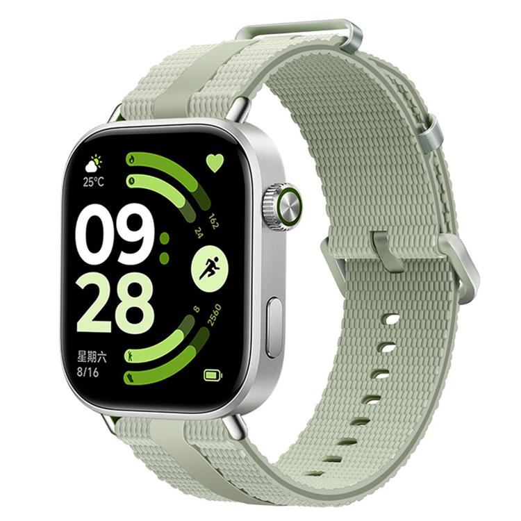Cinturino per orologio in silicone con motivo a linee, For Xiaomi Band 10 Pro / 9 Pro / Redmi Watch 6