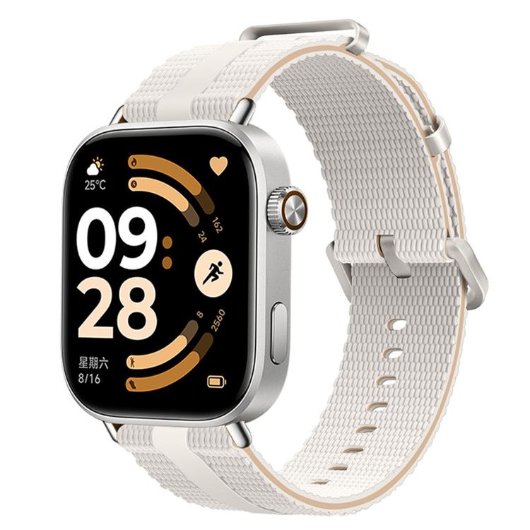 Cinturino per orologio in silicone con motivo a linee, For Xiaomi Band 10 Pro / 9 Pro / Redmi Watch 6
