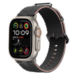Cinturino per orologio in silicone con motivo a linee, For Apple Watch 46mm / 49mm / 45mm / 44mm, For Apple Watch 42mm / 41mm / 40mm / 38mm