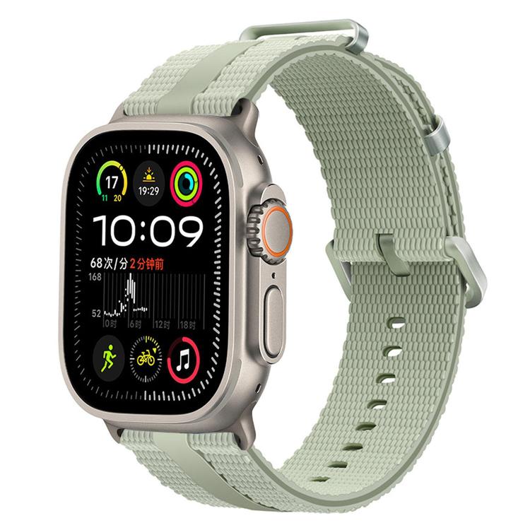 Cinturino per orologio in silicone con motivo a linee, For Apple Watch 46mm / 49mm / 45mm / 44mm, For Apple Watch 42mm / 41mm / 40mm / 38mm