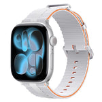 Cinturino per orologio in silicone con motivo a linee, For Apple Watch 46mm / 49mm / 45mm / 44mm, For Apple Watch 42mm / 41mm / 40mm / 38mm