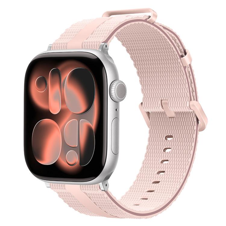 Cinturino per orologio in silicone con motivo a linee, For Apple Watch 46mm / 49mm / 45mm / 44mm, For Apple Watch 42mm / 41mm / 40mm / 38mm