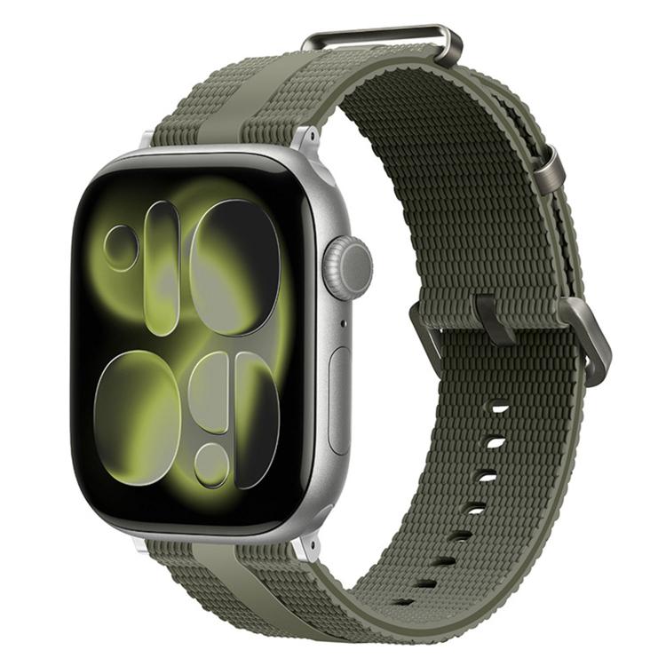 Cinturino per orologio in silicone con motivo a linee, For Apple Watch 46mm / 49mm / 45mm / 44mm, For Apple Watch 42mm / 41mm / 40mm / 38mm