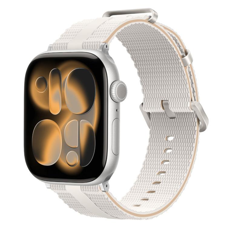 Cinturino per orologio in silicone con motivo a linee, For Apple Watch 46mm / 49mm / 45mm / 44mm, For Apple Watch 42mm / 41mm / 40mm / 38mm
