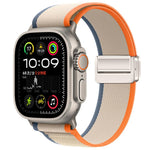 Cinturino per orologio in nylon con fibbia magnetica e passante Trail Loop., For Apple Watch 46mm / 49mm / 45mm / 44mm
