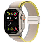 Cinturino per orologio in nylon con fibbia magnetica e passante Trail Loop., For Apple Watch 46mm / 49mm / 45mm / 44mm