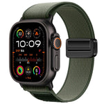 Cinturino per orologio in nylon con fibbia magnetica e passante Trail Loop., For Apple Watch 46mm / 49mm / 45mm / 44mm
