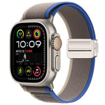 Cinturino per orologio in nylon con fibbia magnetica e passante Trail Loop., For Apple Watch 46mm / 49mm / 45mm / 44mm