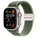 Cinturino per orologio in nylon con fibbia magnetica e passante Trail Loop., For Apple Watch 46mm / 49mm / 45mm / 44mm