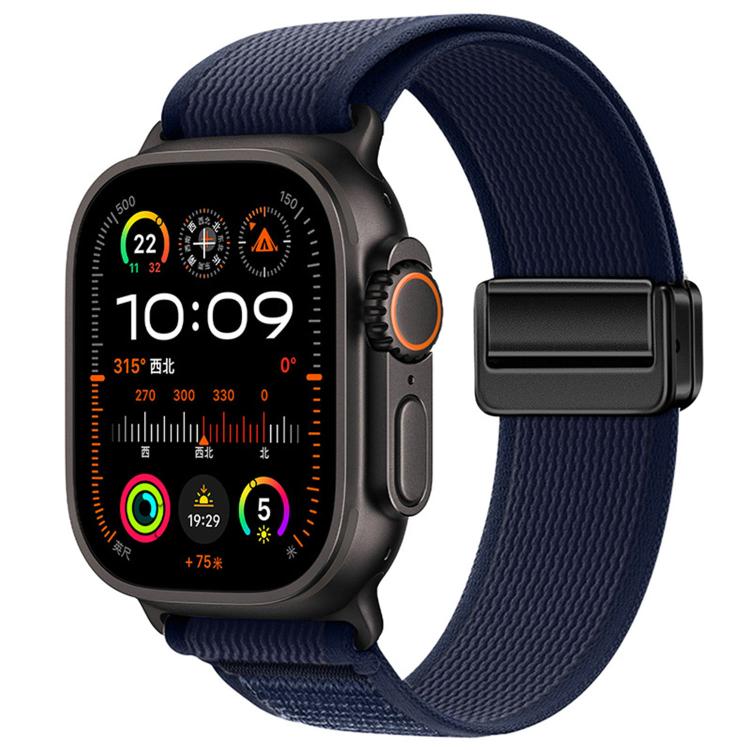 Cinturino per orologio in nylon con fibbia magnetica e passante Trail Loop., For Apple Watch 46mm / 49mm / 45mm / 44mm
