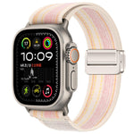 Cinturino per orologio in nylon con fibbia magnetica e passante Trail Loop., For Apple Watch 46mm / 49mm / 45mm / 44mm