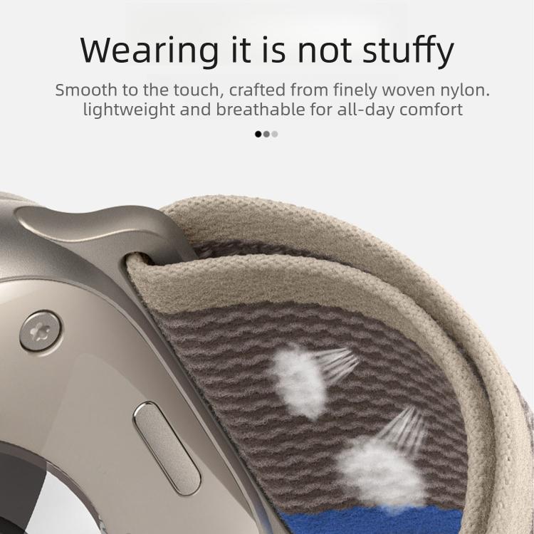Cinturino per orologio in nylon con fibbia magnetica e passante Trail Loop., For Apple Watch 46mm / 49mm / 45mm / 44mm