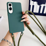 Custodia per telefono in silicone antiurto con cordino a tracolla da 7 mm., For Samsung Galaxy S26+ 5G, For Samsung Galaxy S25 Edge  5G, For samsung Galaxy S26 Ultra 5G