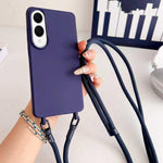Custodia per telefono in silicone antiurto con cordino a tracolla da 7 mm., For Samsung Galaxy S26+ 5G, For Samsung Galaxy S25 Edge  5G, For samsung Galaxy S26 Ultra 5G