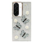 Custodia per telefono in TPU con farfalla tridimensionale e glitter., For Samsung Galaxy S26+ 5G, For Samsung Galaxy S26 Ultra 5G, For Samsung Galaxy S26 5G, For Samsung Galaxy A26 5G / A17, For Samsung Galaxy A36 / A56 5G