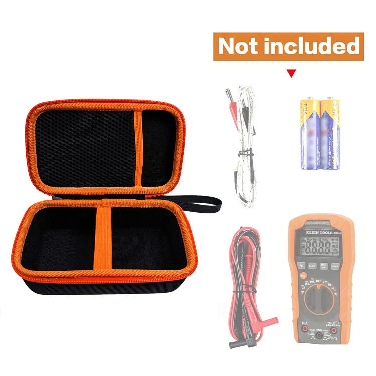 Custodia rigida protettiva per multimetro digitale portatile Klein MM325 / MM420 / Fluke 117 / 115.