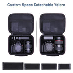 Borsa protettiva da viaggio per fotocamere reflex digitali Canon EOS Rebel T7 / R50 / R6 Mark II / R100 / R50 V / T6 / R8 / R10 / R5 Mark II / RP / R7 / 5D Mark IV / SL3 / T100
