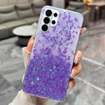 Custodia per telefono in TPU epossidico con glitter e effetto sfumato, decorata con paillettes e glitter., For Samsung Galaxy S26+ 5G, For Samsung Galaxy S26 Ultra 5G, For Samsung Galaxy S26 5G, For Samsung Galaxy S25 Edge 5G                           ...