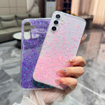 Custodia per telefono in TPU epossidico con glitter e effetto sfumato, decorata con paillettes e glitter., For Samsung Galaxy S26+ 5G, For Samsung Galaxy S26 Ultra 5G, For Samsung Galaxy S26 5G, For Samsung Galaxy S25 Edge 5G                           ...