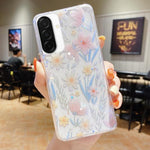 Custodia per telefono in TPU e resina epossidica con motivo floreale piccolo e fresco, For Samsung Galaxy S26+ 5G, For Samsung Galaxy S26 Ultra 5G, For Samsung Galaxy S26 5G, For Samsung Galaxy A17 / A26 5G