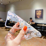 Custodia per telefono in TPU e resina epossidica con motivo floreale piccolo e fresco, For Samsung Galaxy S26+ 5G, For Samsung Galaxy S26 Ultra 5G, For Samsung Galaxy S26 5G, For Samsung Galaxy A17 / A26 5G