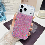 Custodia per telefono in TPU e resina epossidica con glitter e paillettes, For iPhone 17 Pro Max, For iPhone 17 Pro, For iPhone 17