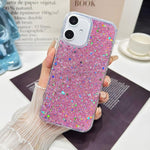 Custodia per telefono in TPU e resina epossidica con glitter e paillettes, For iPhone Air