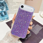 Custodia per telefono in TPU e resina epossidica con glitter e paillettes, For iPhone 17 Pro Max, For iPhone 17 Pro, For iPhone 17